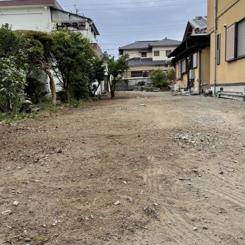 静岡県富士市,外構樹木撤去工事