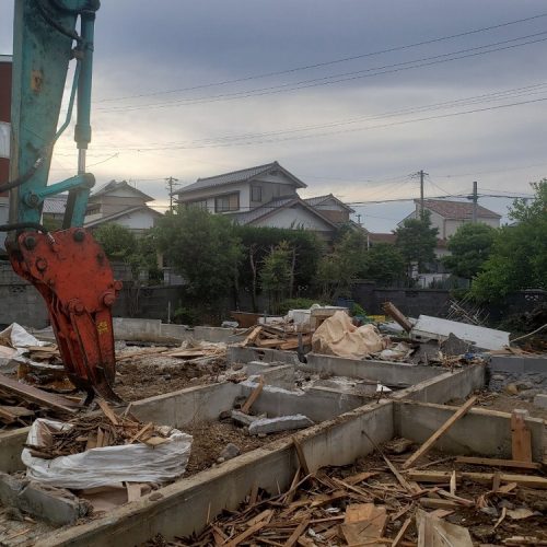 静岡県吉田町,木造解体工事